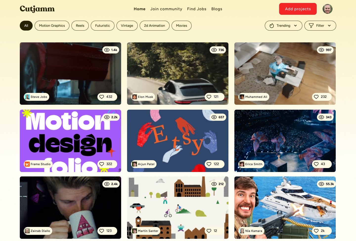 คัตจ์ - คิดว่า Dribbble สำหรับวิดีโอ! media 2