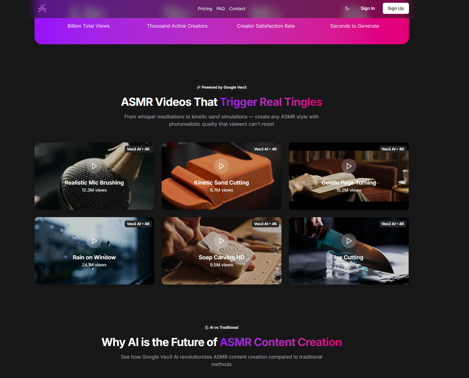 당신은 비디오가 있습니다 - Google VEO3 AI로 바이러스 성 ASMR 비디오를 만듭니다 미디어 3