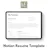 Notion Resume Template