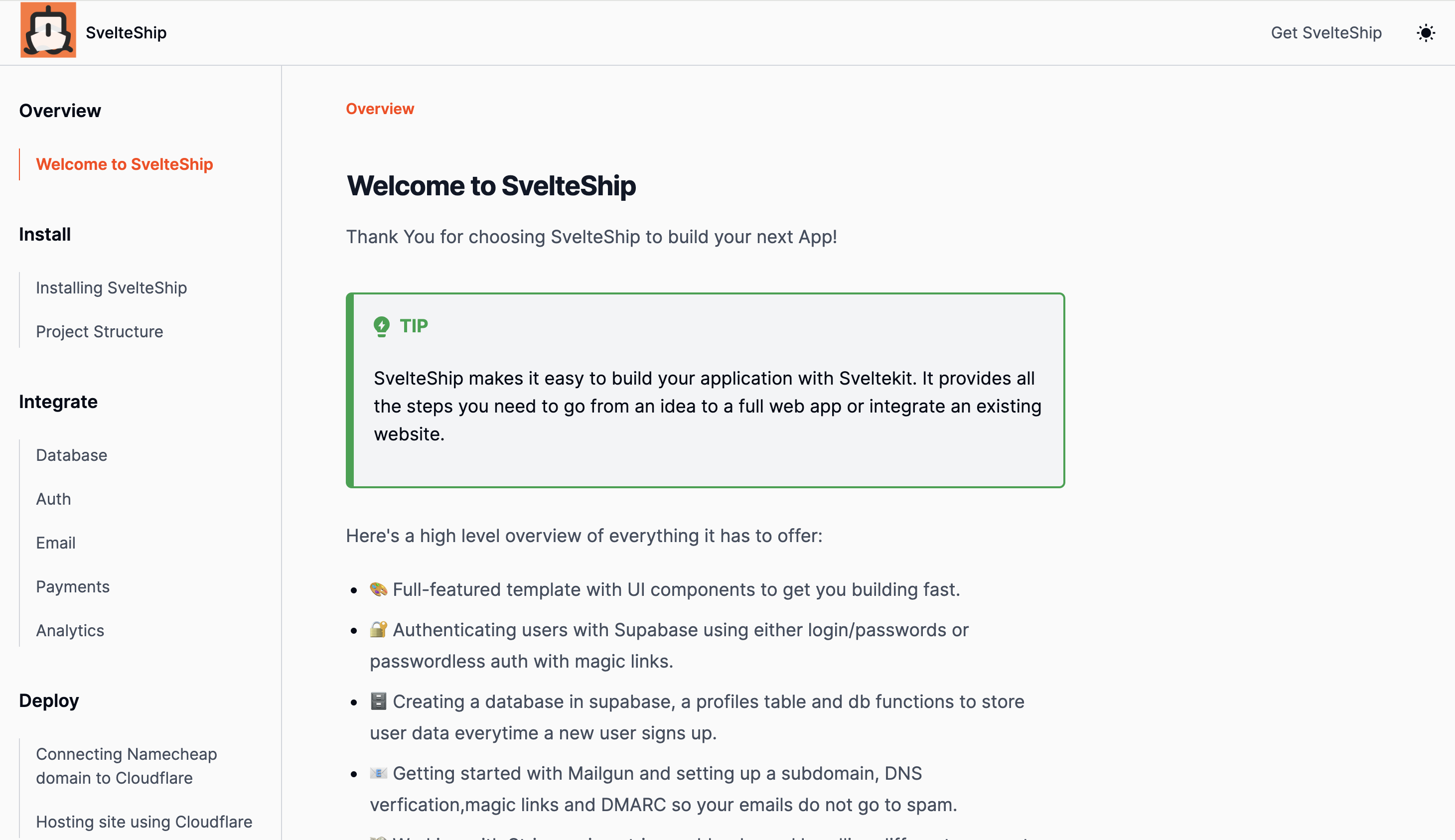 SvelteShip gallery image