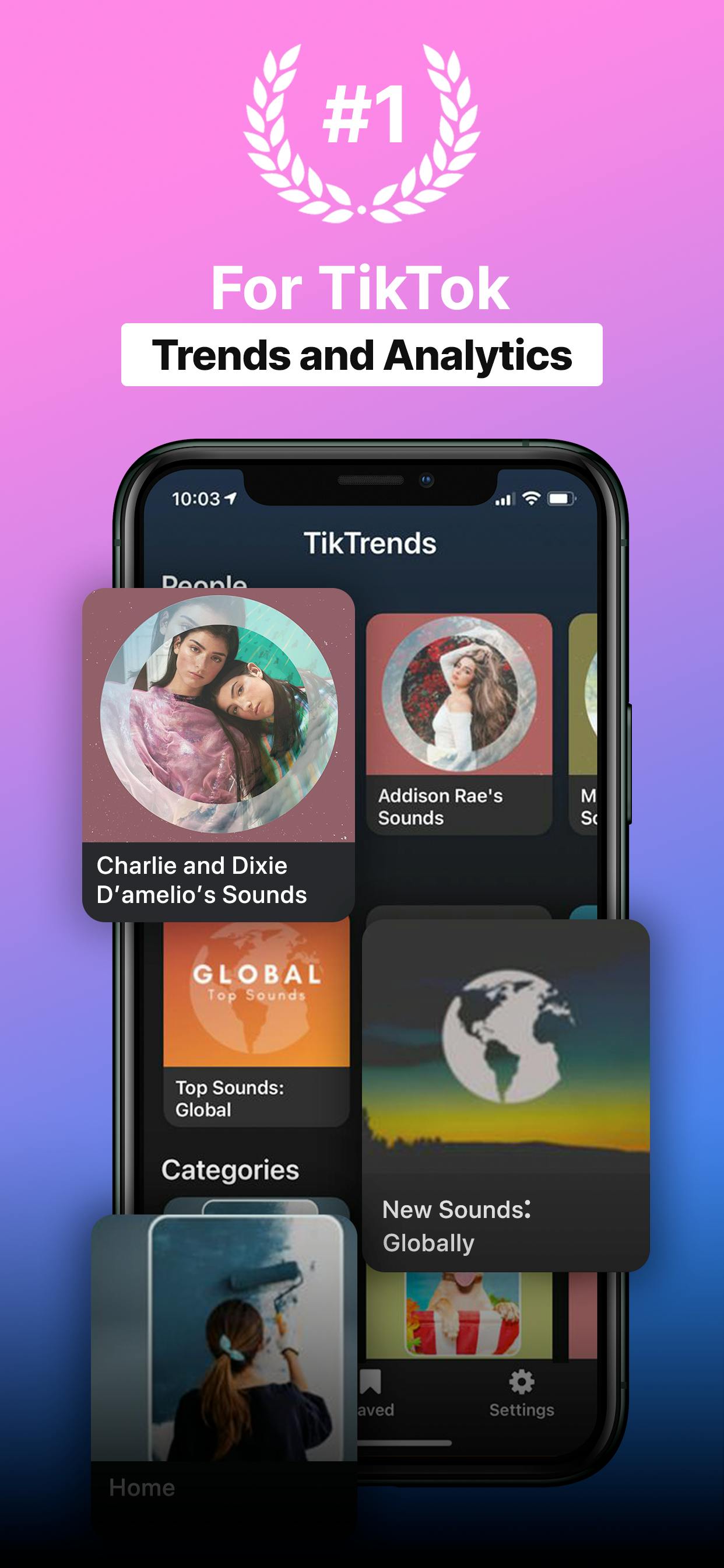 TrendTok - AI powered TikTok analytics for trends, content & sounds 