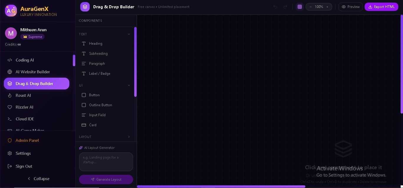 AuraGenX gallery image