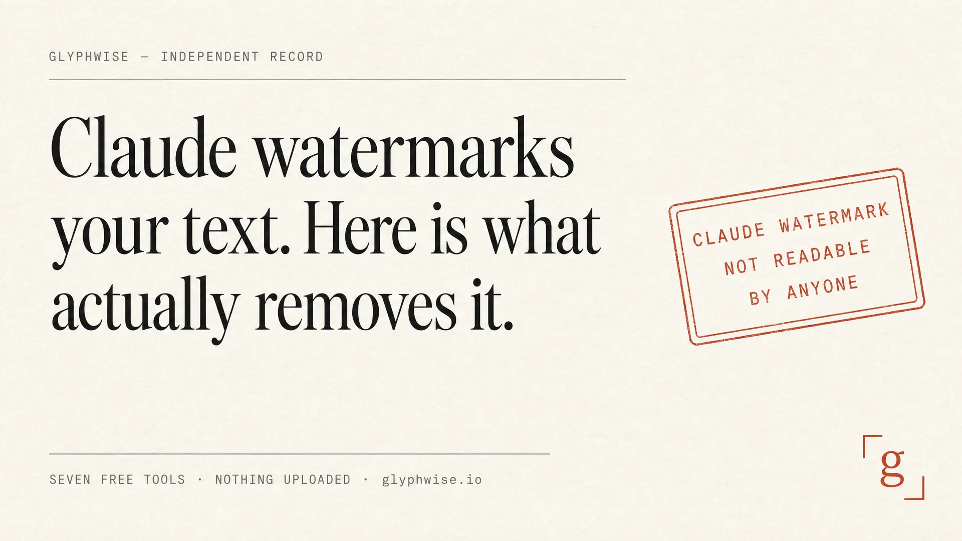 GlyphWise.io 截图