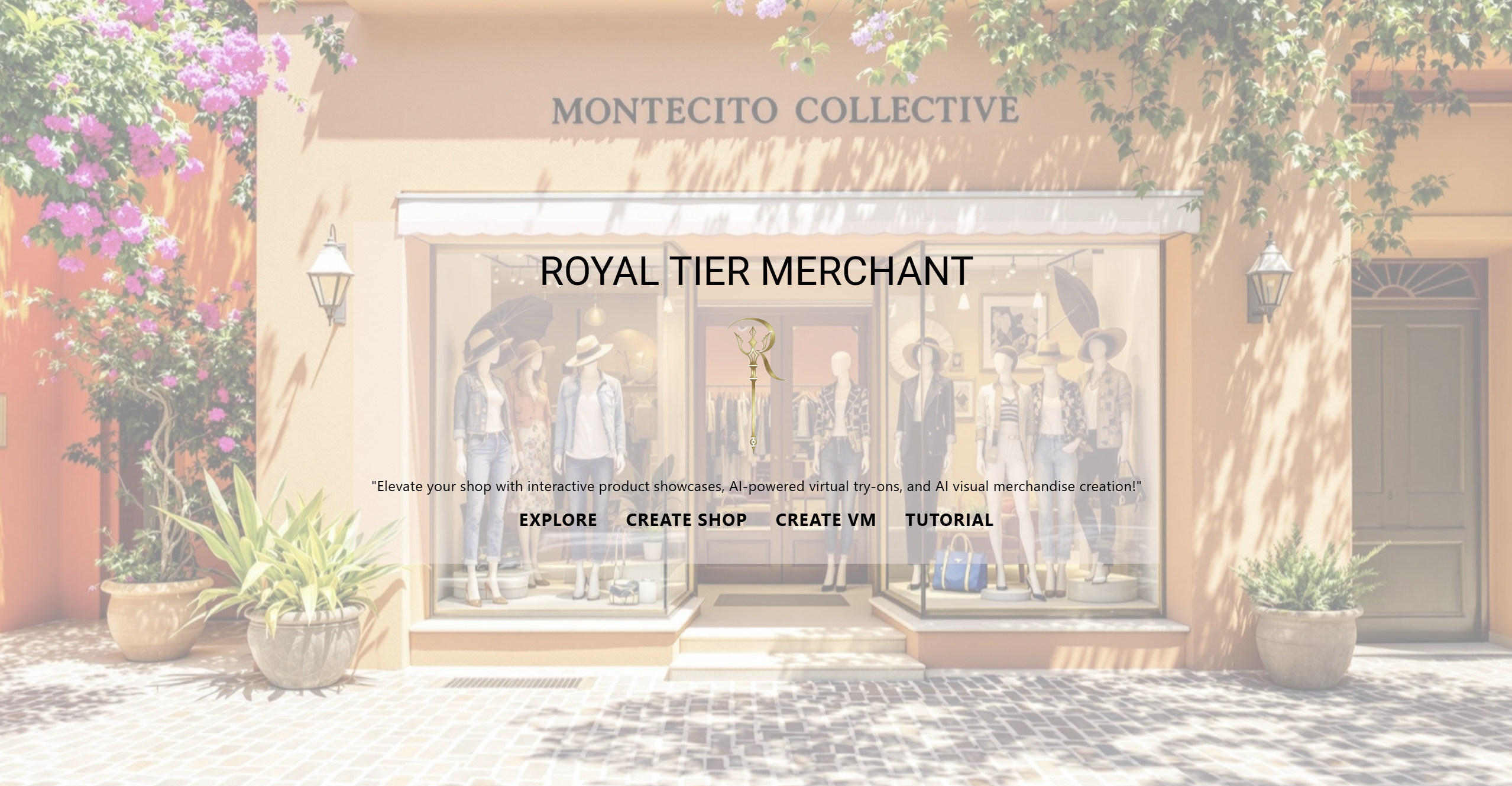 Royal Tier Merchant - Main product screenshot demonstrating key features and user interface