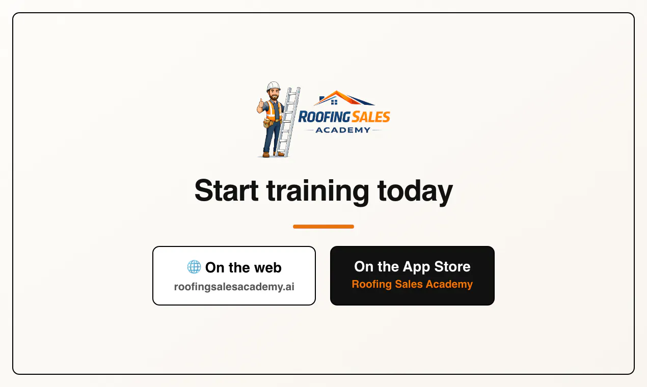 Roofing Sales Academy gallery image