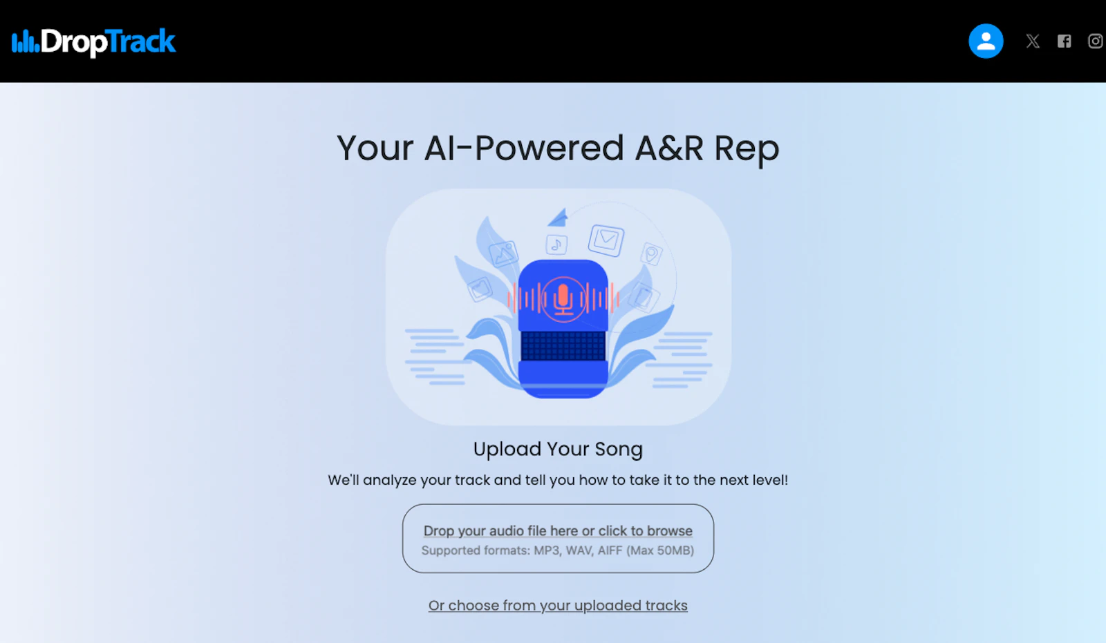 DropTrack Music Analyzer screenshot 3