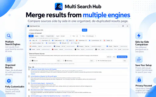 Multi Search Hub gallery image