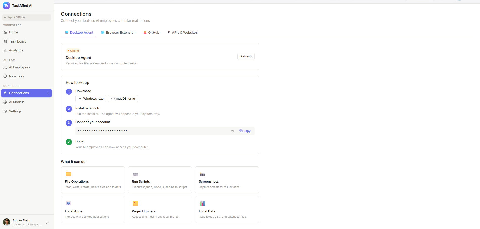TaskMind: Your AI Productivity Employee gallery image