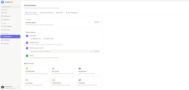 TaskMind: Your AI Productivity Employee screenshot 4