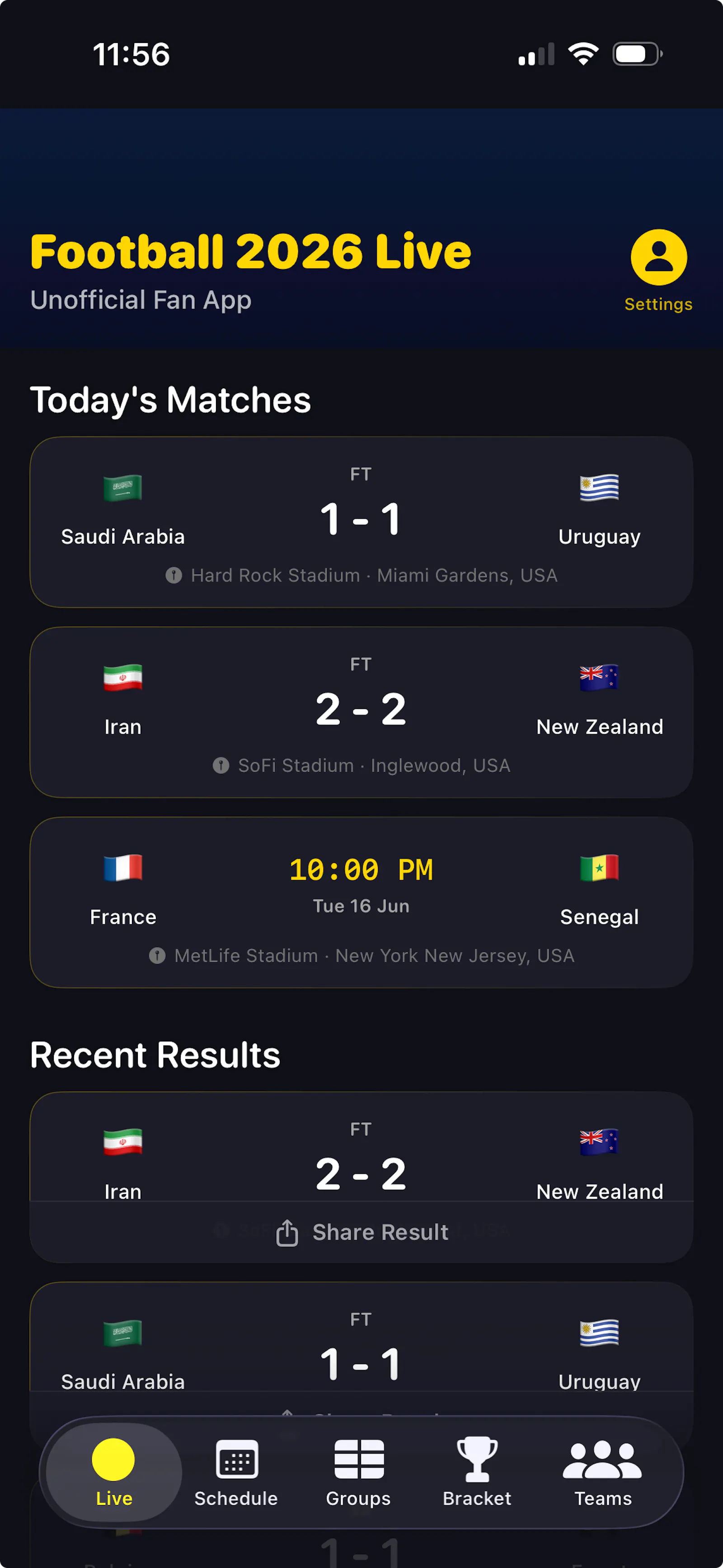 Football 2026 Live screenshot 6