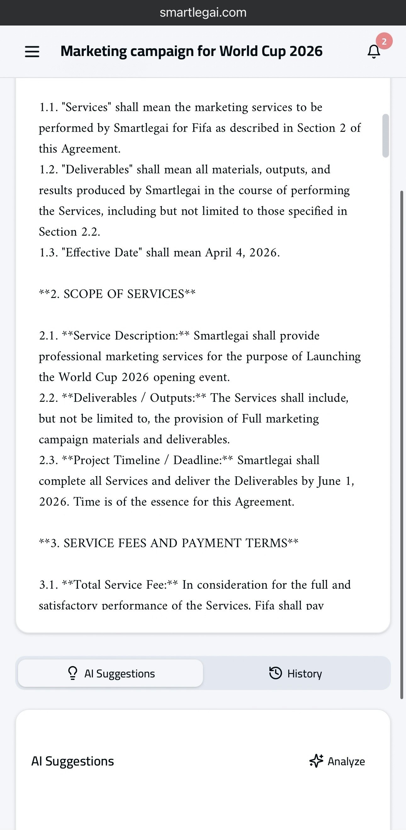 Smart Legal AI gallery image