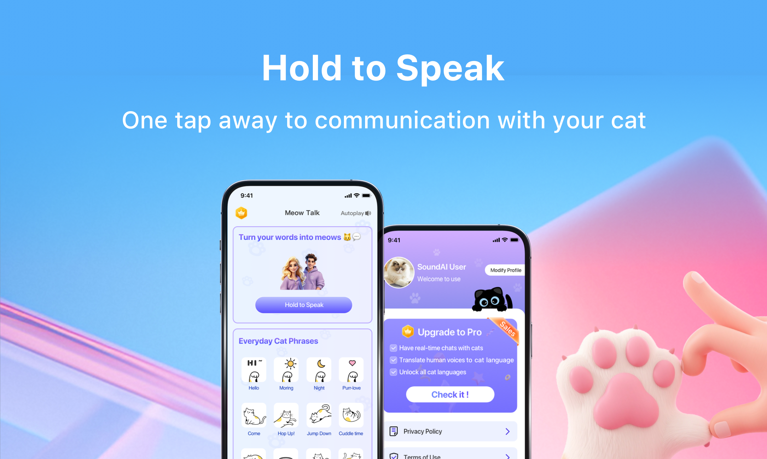 Media Cattrans - Người dịch cho bạn và con mèo của bạn 3