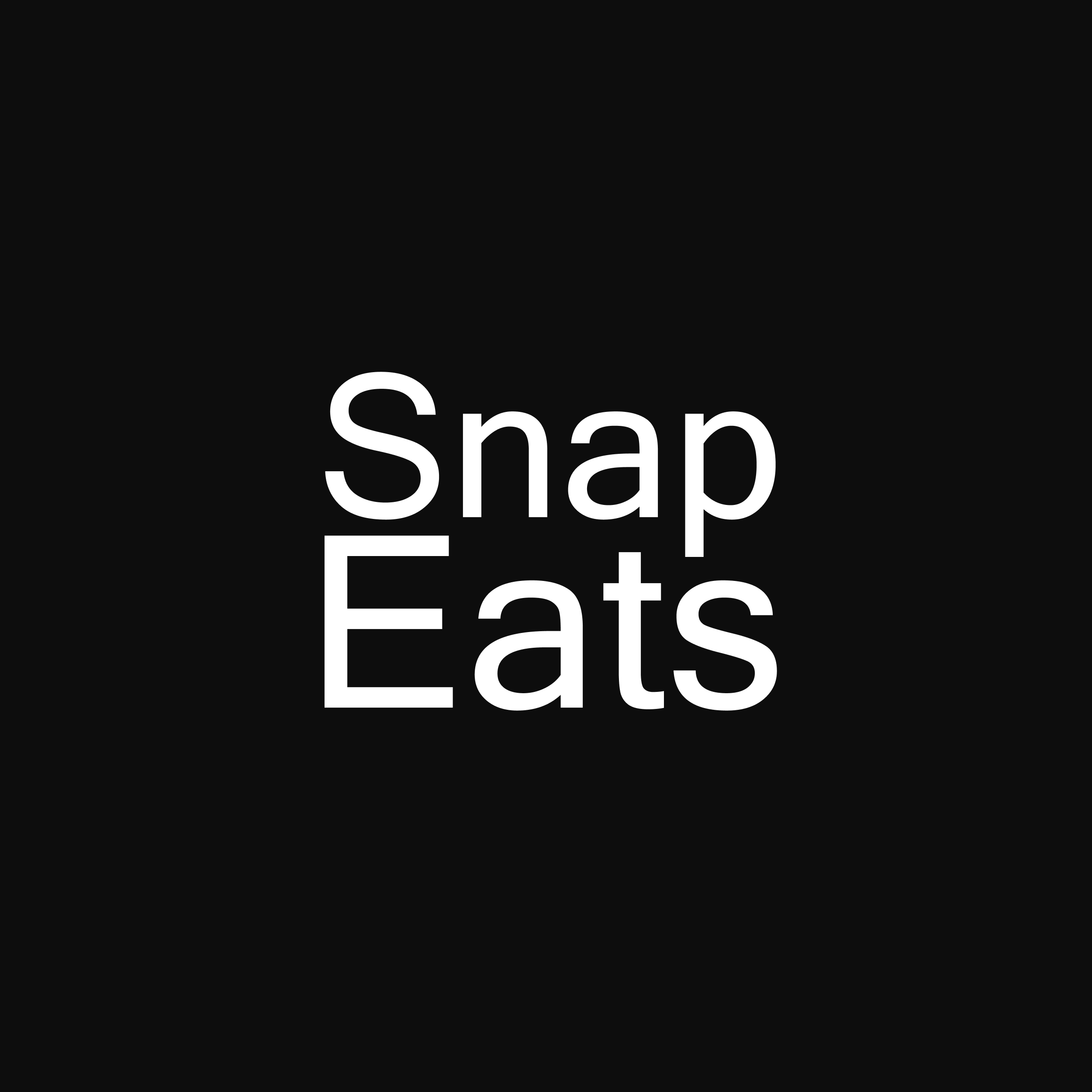 Snap Eats - Restaurant platform