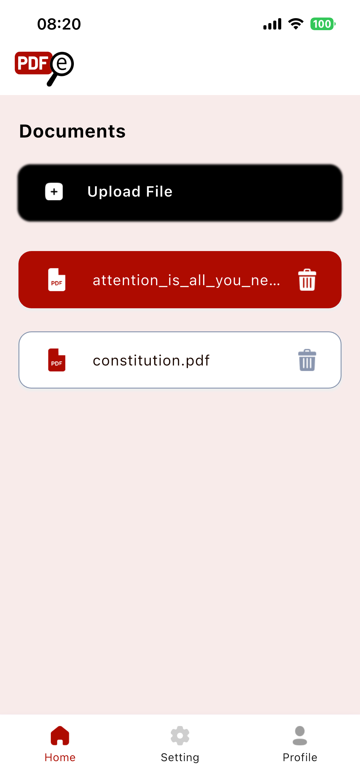 PDF Explorer - Main screenshot showing features and interface