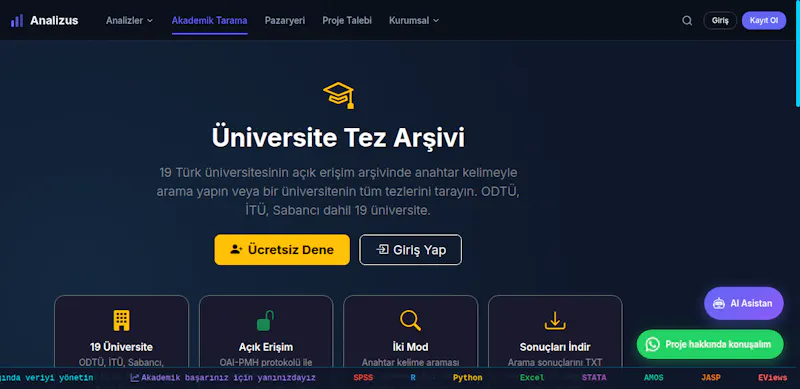 Analizus screenshot 2