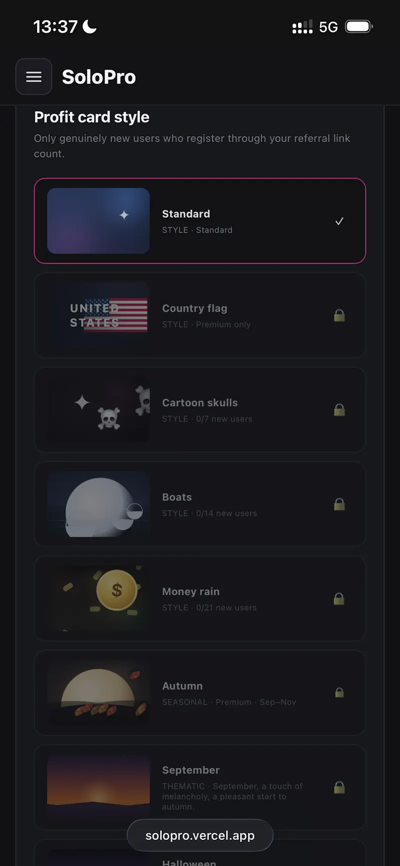 SoloPro  screenshot 2