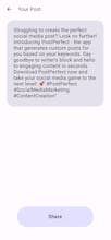 PostPerfect: GPT posts for social media gallery image