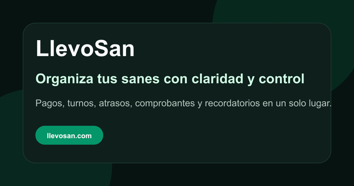 LlevoSan 截图 4