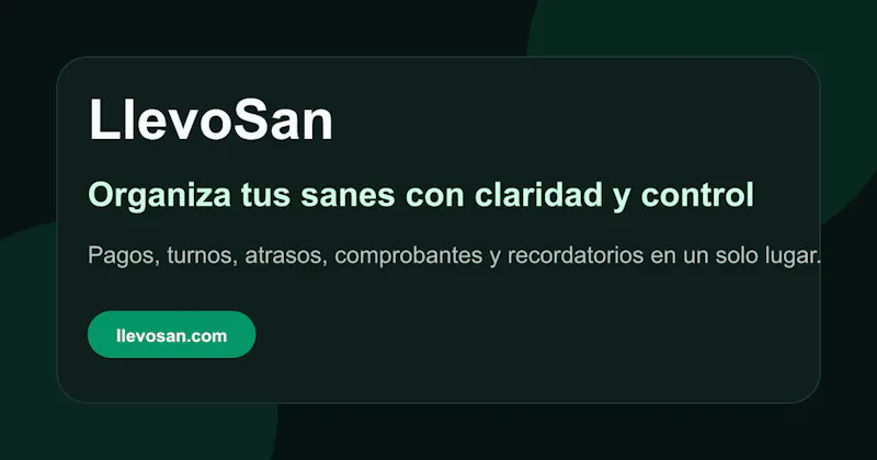 LlevoSan screenshot 4