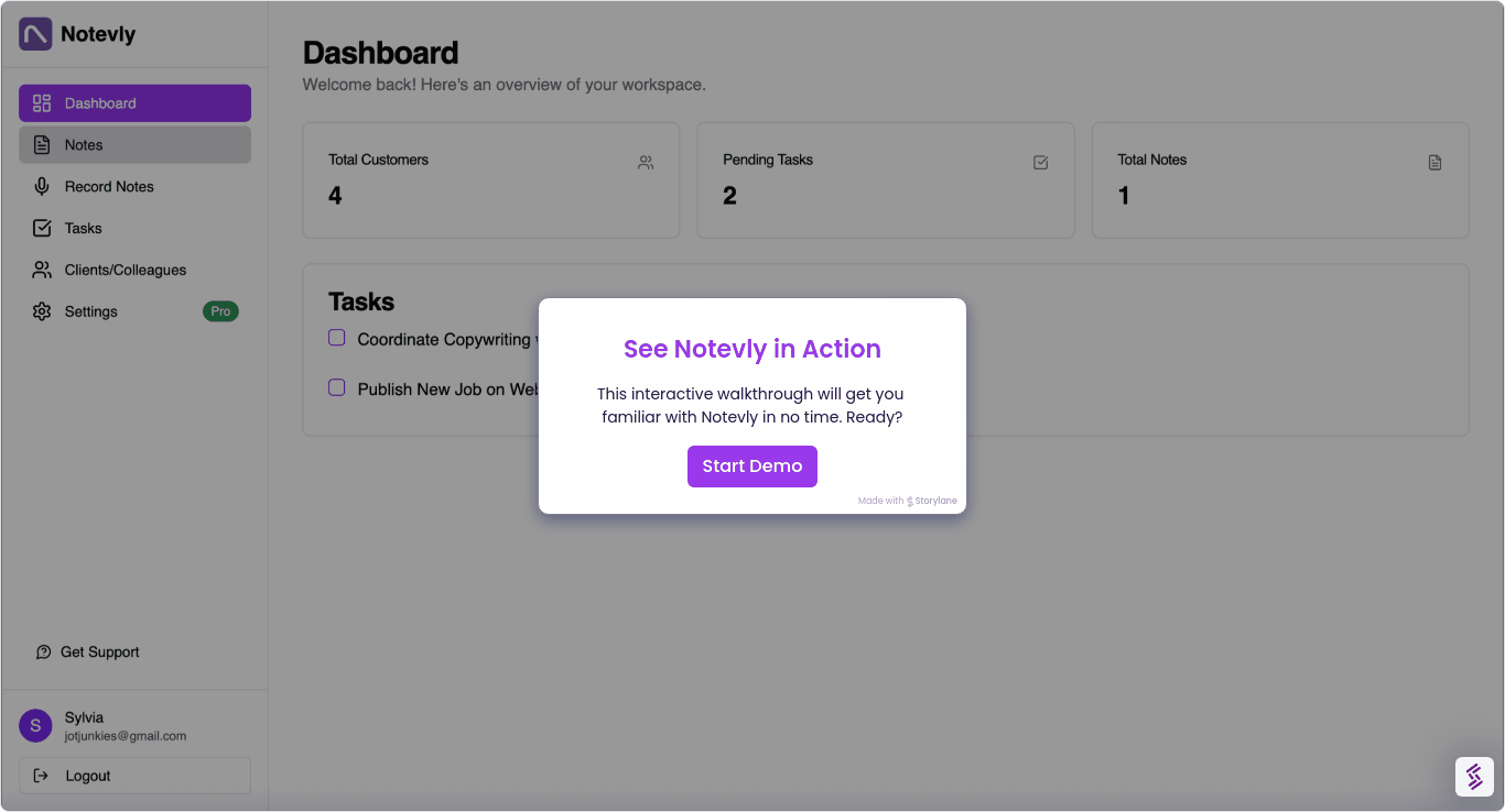 Notevly gallery image