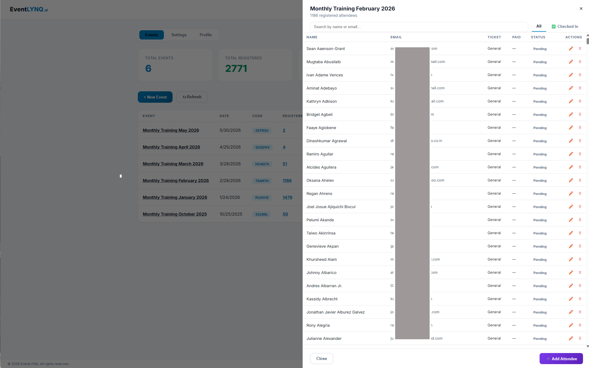 EventLYNQ - Event Check-In App gallery image