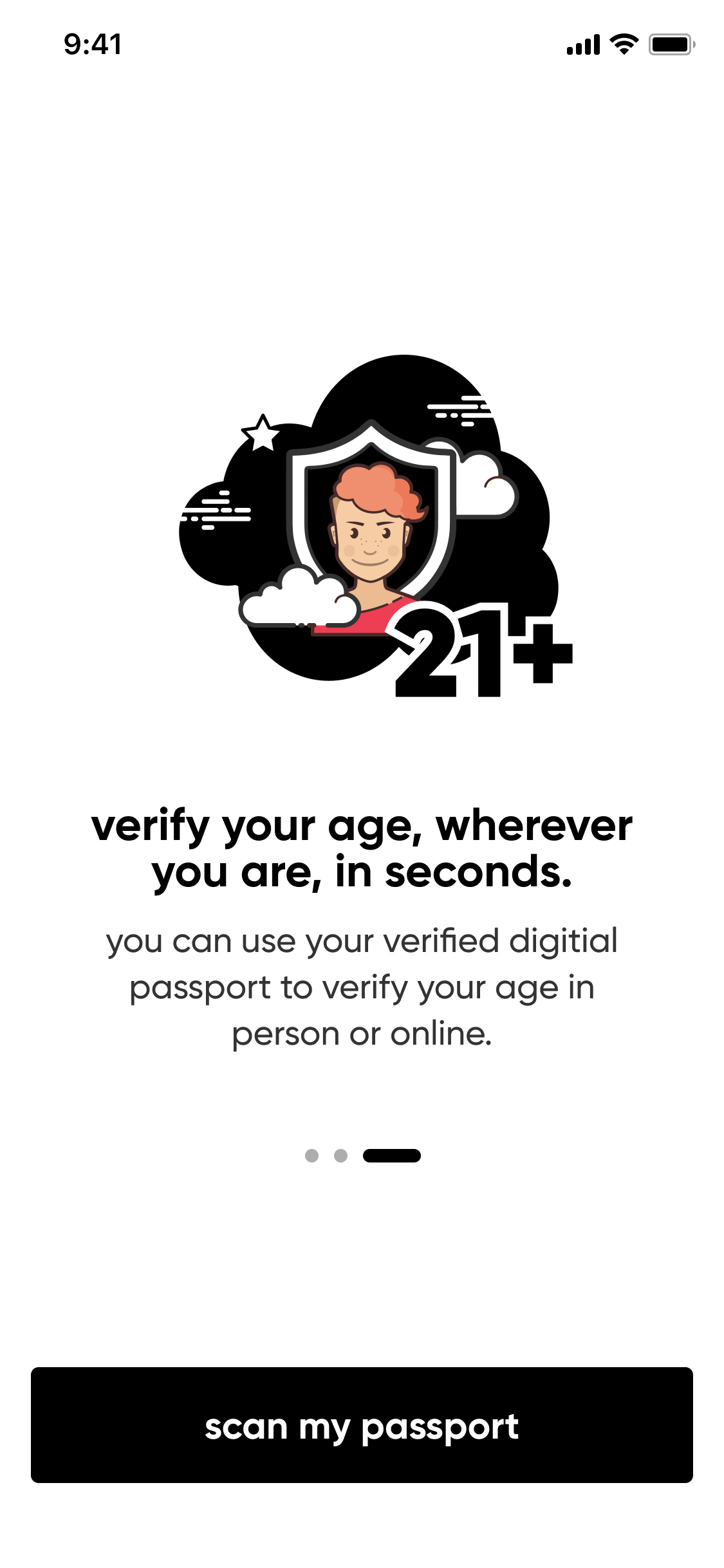 1821 app - prove your age with Apple NFC gallery image