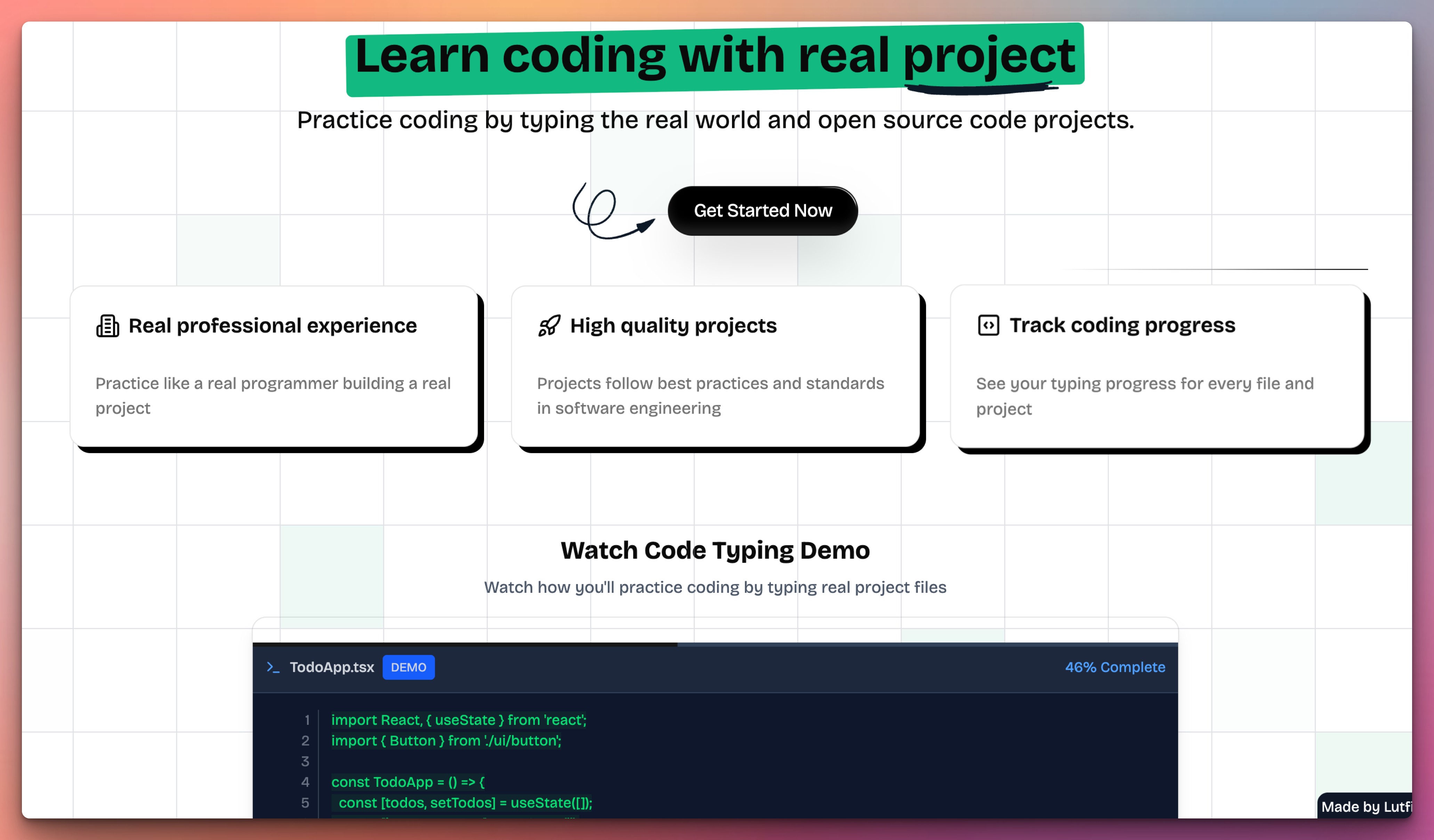 Média Code juste - Pratiquez le codage en tapant le projet de code réel et open source 1