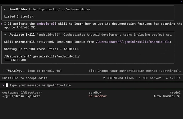 Android CLI screenshot 6