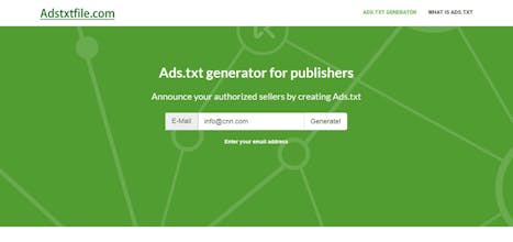 Ads.txt Generator For Publishers gallery image