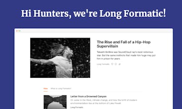 Long Formatic gallery image