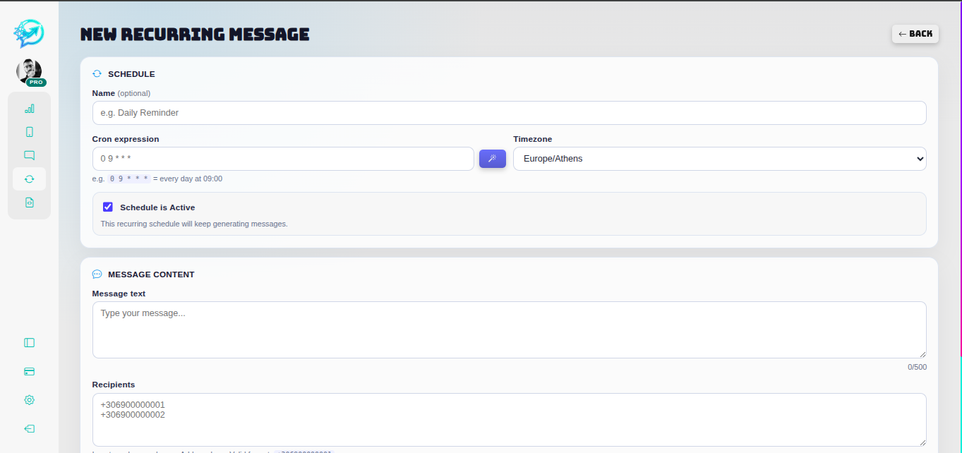 SMSPipe gallery image