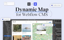 Dynamic Map for Webflow – by NCF media 1