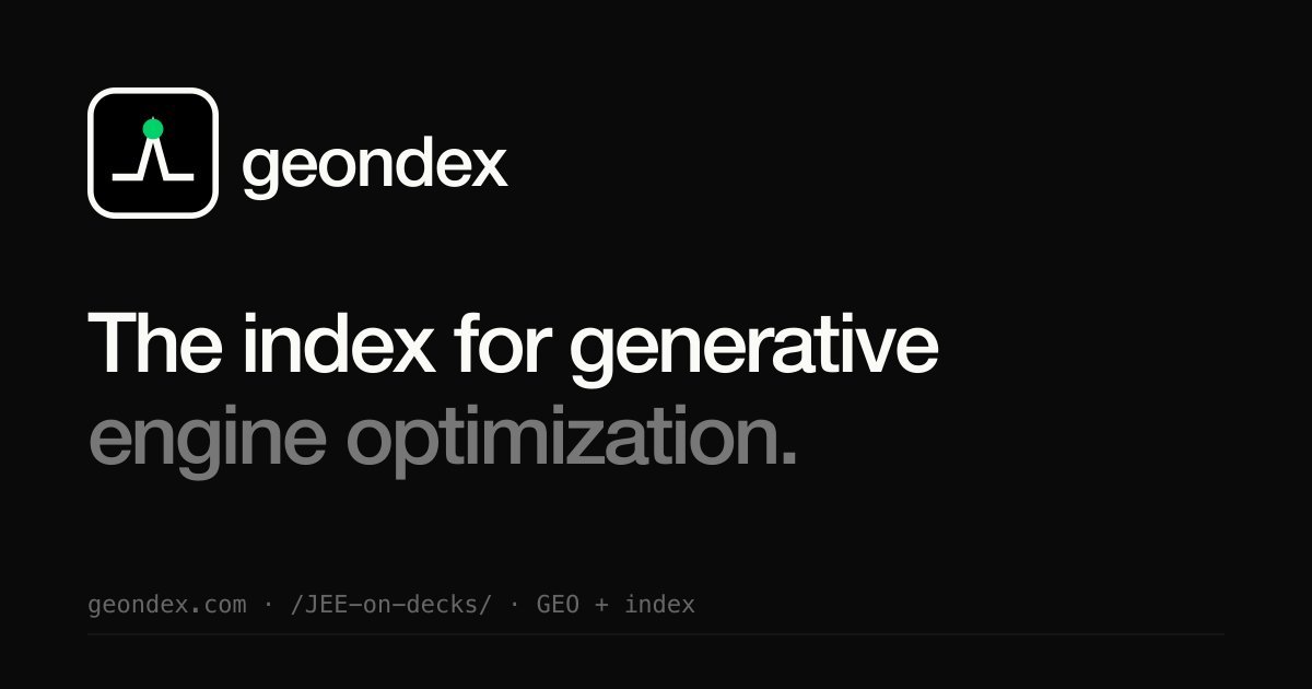 Geondex gallery image