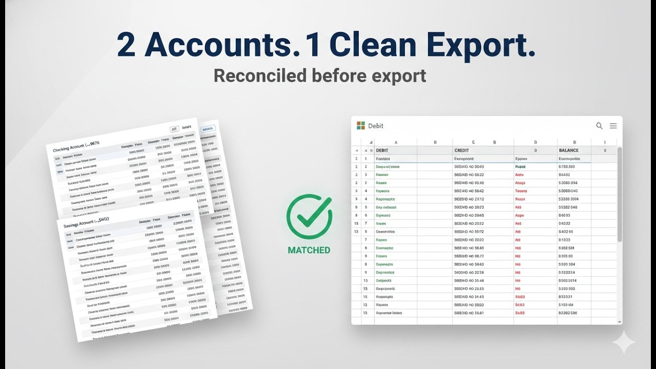 Reconcile Bank Statements gallery image