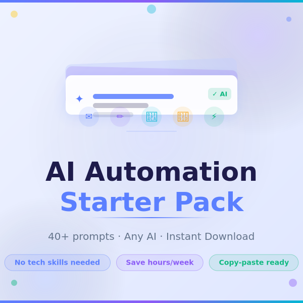 AI Automation Starter Pack gallery image