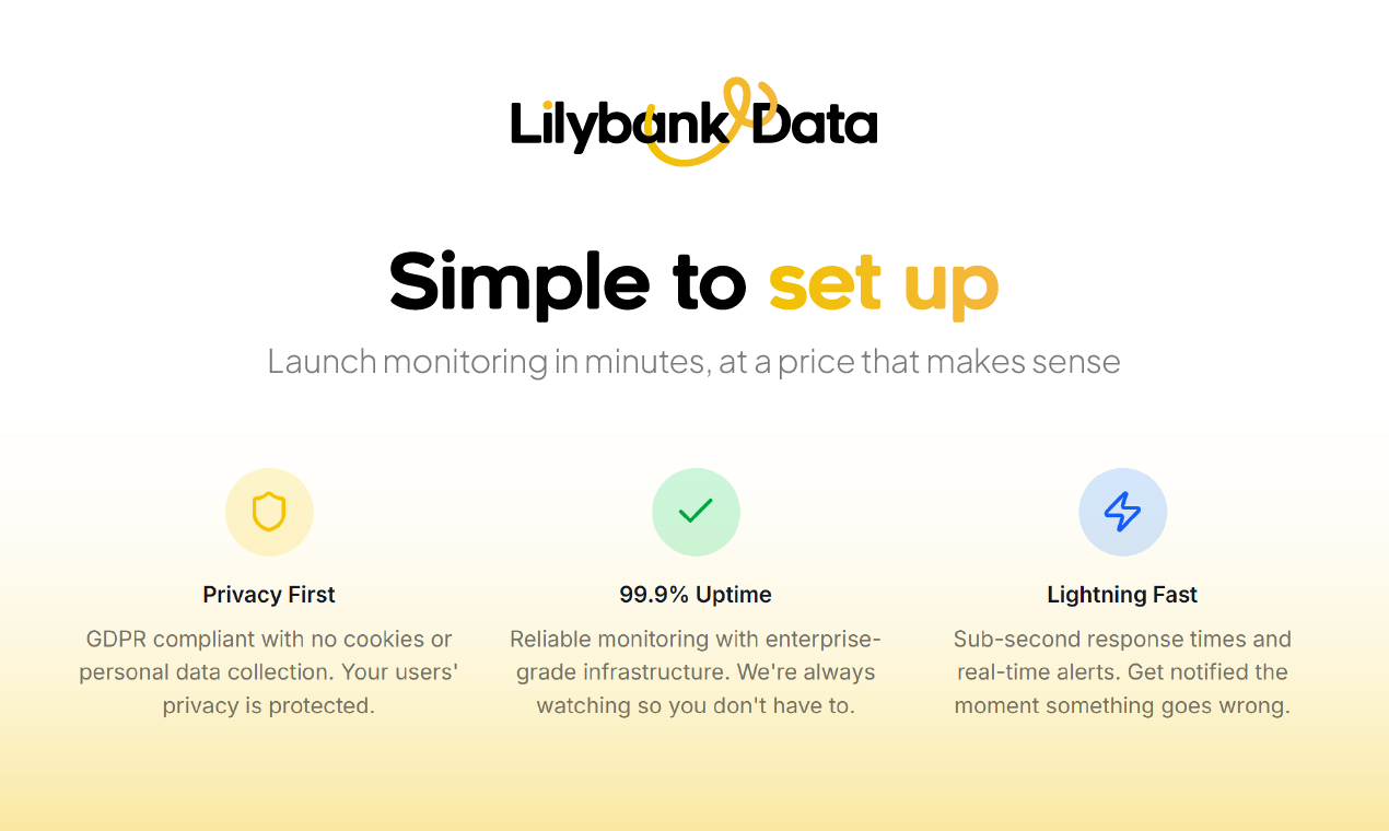 Lilybankdata - 하나의 개인 정보 보호 우선 대시 보드에 SaaS 지표 미디어 5