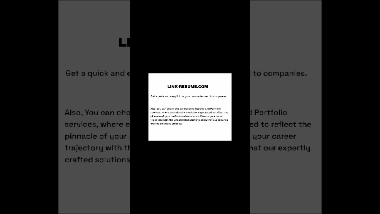 Link-Resume.com gallery image