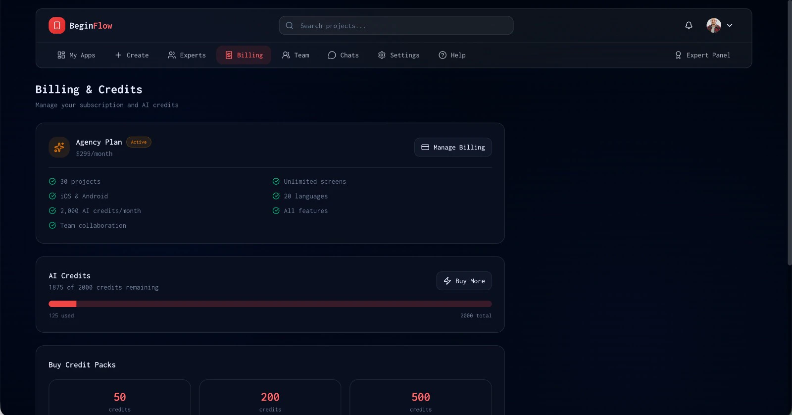 BeginFlow screenshot 5