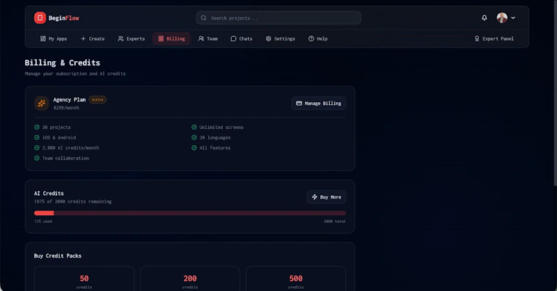 BeginFlow screenshot 5
