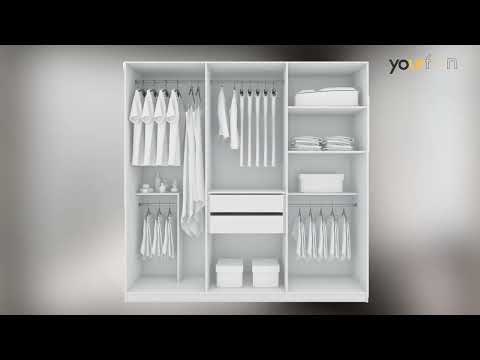 Gramercy White Wardrobe Armoire gallery image