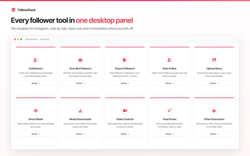 FollowStack screenshot 2