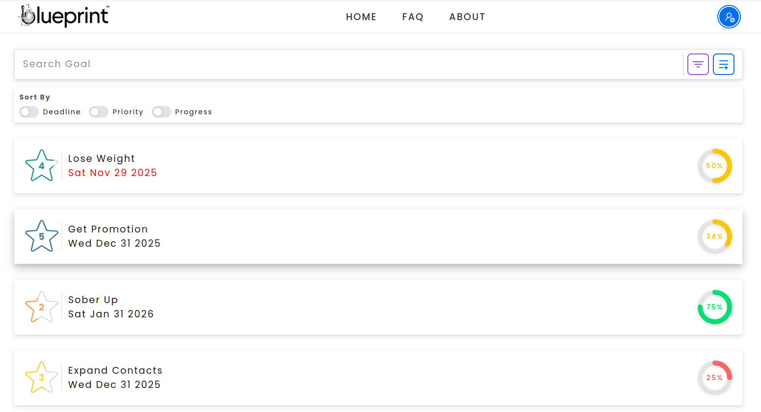 Blueprint - Main product screenshot demonstrating key features and user interface
