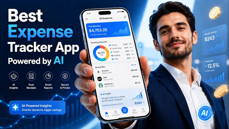 AI Expense Notebook screenshot 1 (video preview)