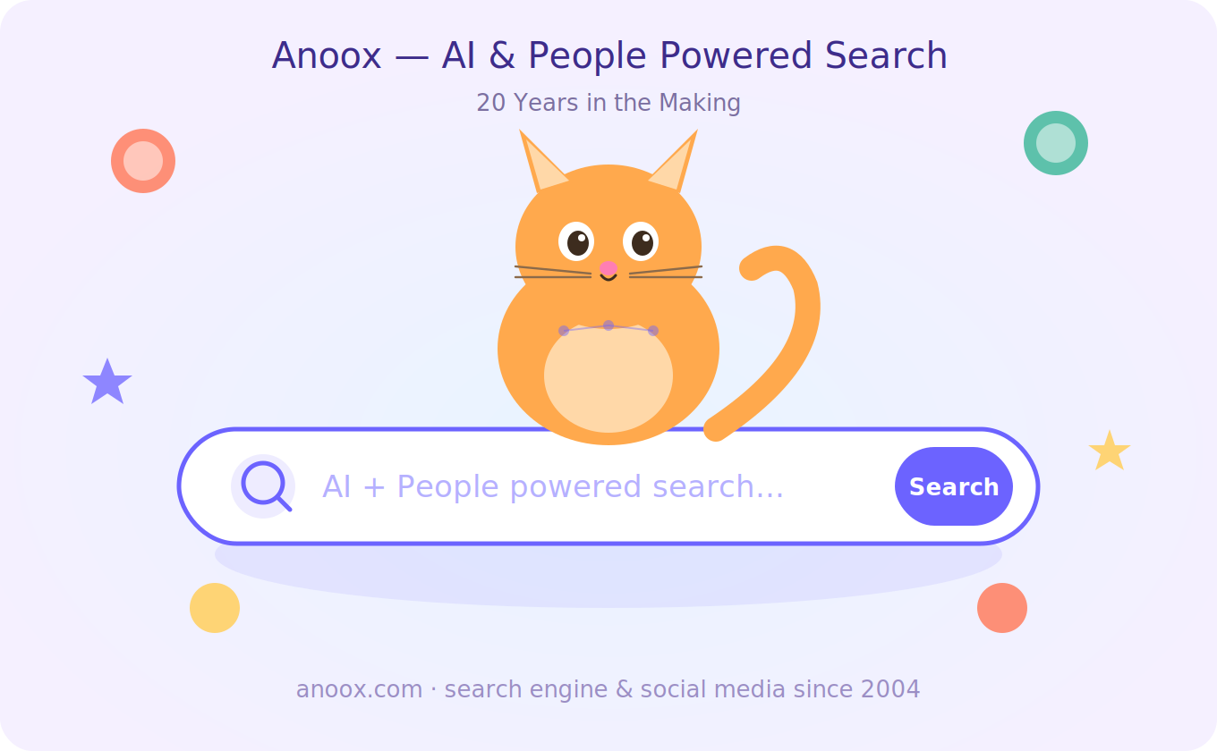 Anoox Search is now AI & People powered