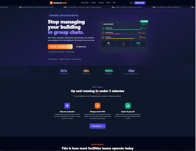 FlowServIQ screenshot 2