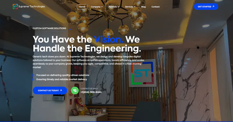 Supreme Technologies screenshot 1