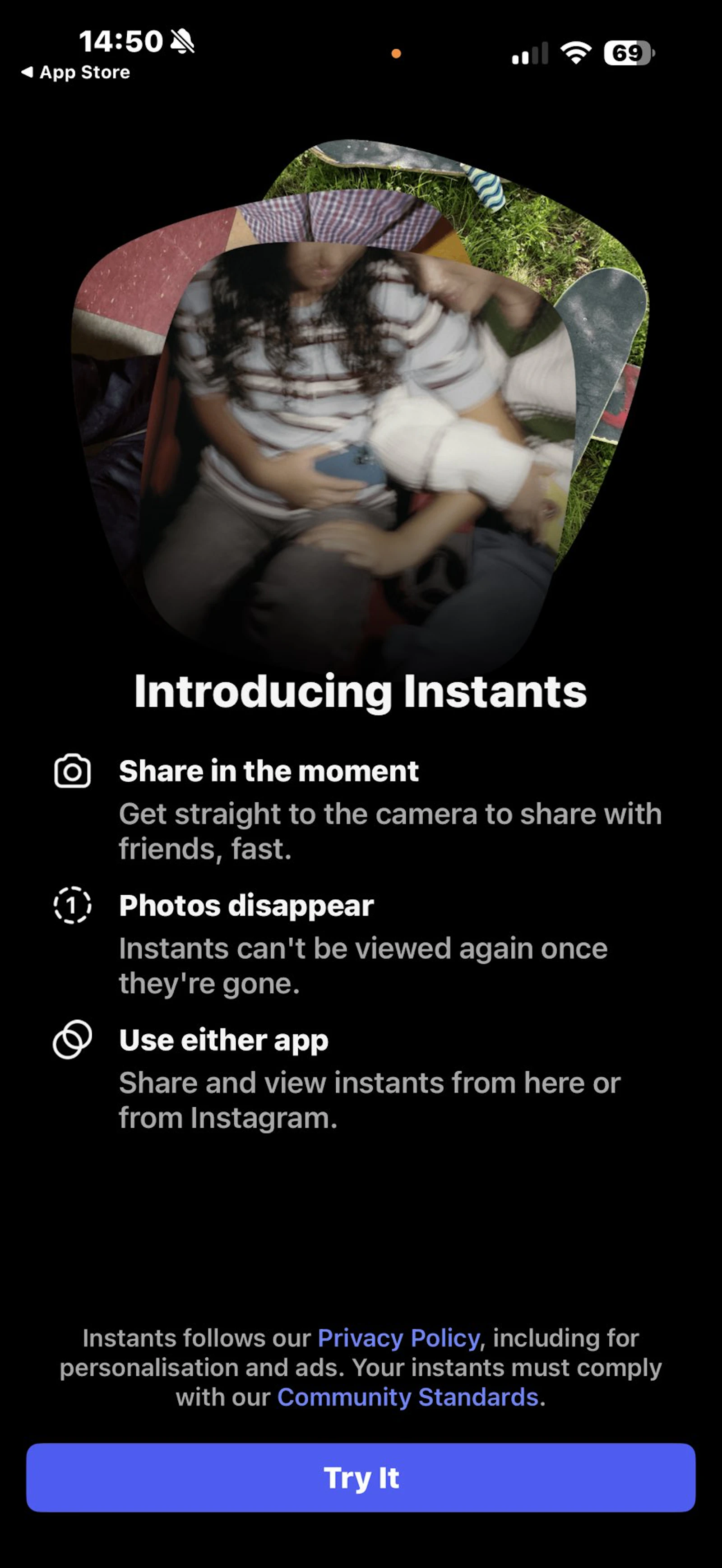 Instants by Instagram screenshot 4