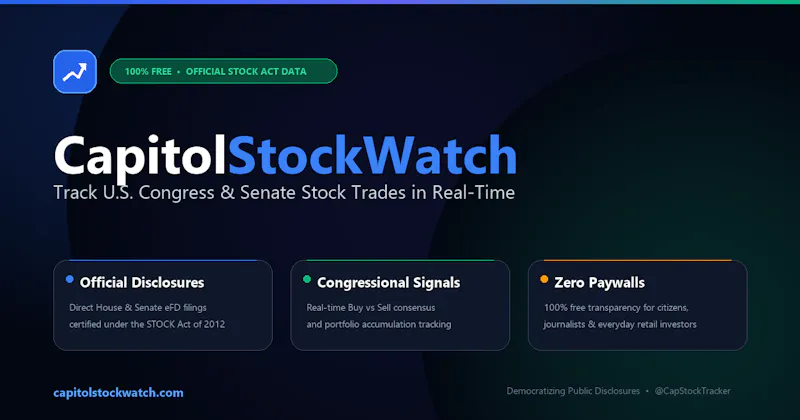 CapitolStockWatch screenshot 1