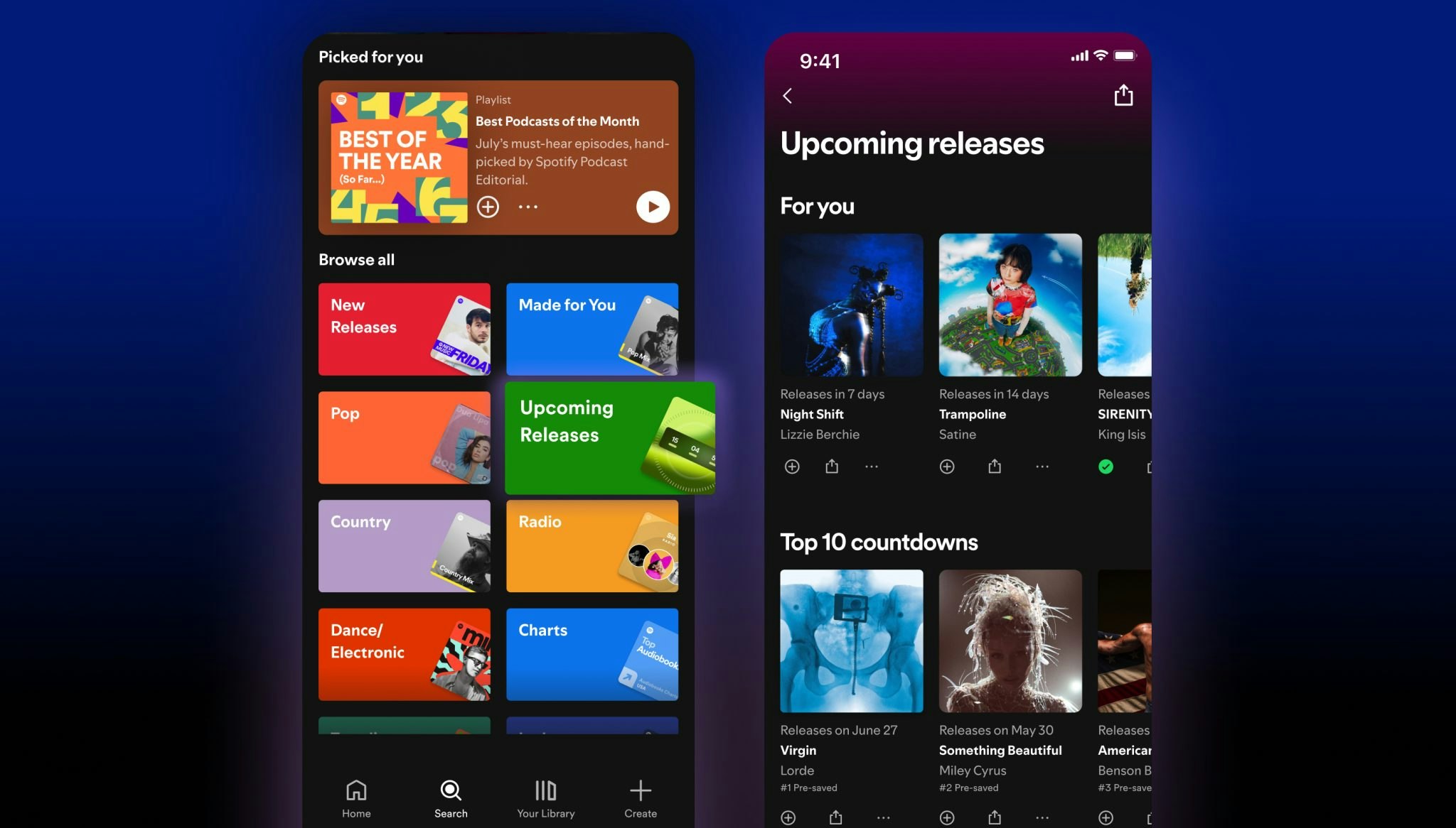 Hub di uscite in uscita Spotify - Un nuovo modo per i fan di essere pubblicizzato per nuovi album media 4