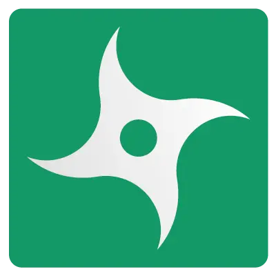 PortfolioNinja - Product Hunt launch logo and brand identity